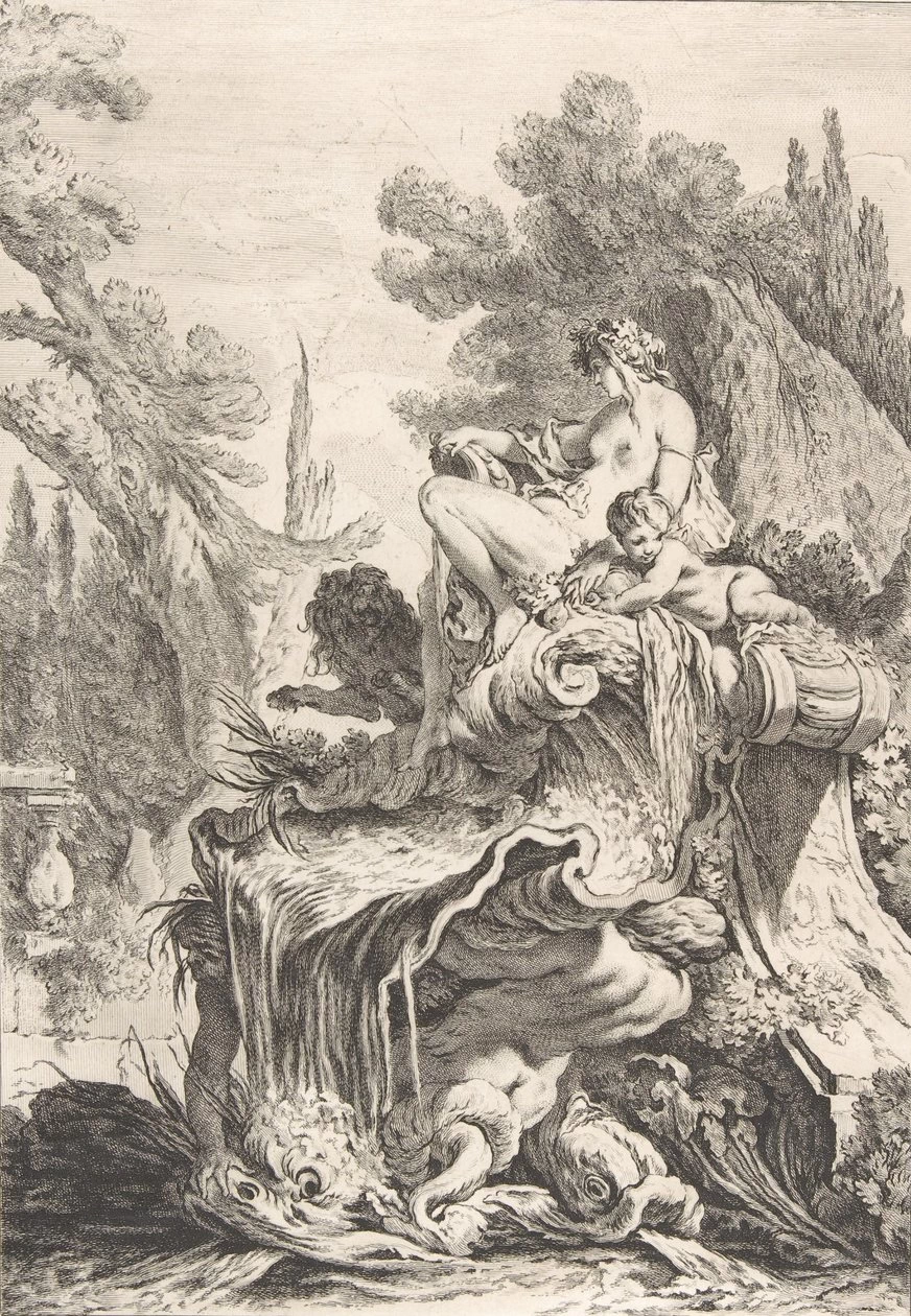 La ninfa seduta - dettaglio